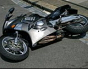 motorcycle crash due to manufacturers faulty equipment